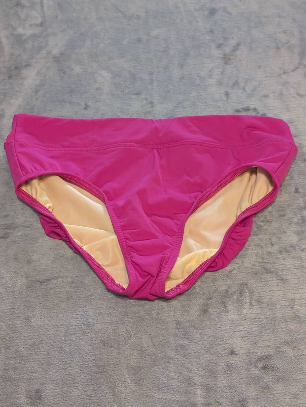 Lands End Bikini Bathing Suit Bottom Womens Size 10 Pink